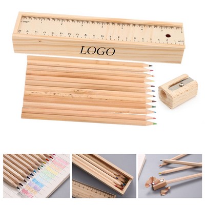 Promo 12 Colored Wooden Pencil Sets