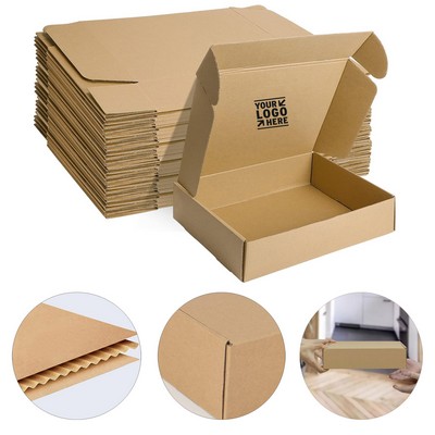 Small Recyclable 12x9x3" Shipping Literature Packing Corrugated Cardboard Box