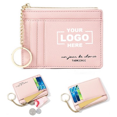 Slim Wallet for Women Mini Card Holder Coin Purse