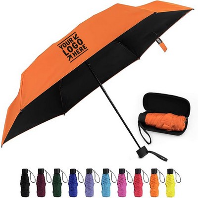 Small Mini Case Light Compact Design Perfect For Travel Portable Parasol Outdoor Sun Rain Umbrellas