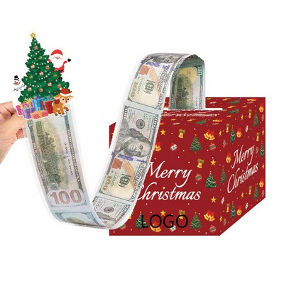 Christmas Party 30 Card Slot Cash Draw Box
