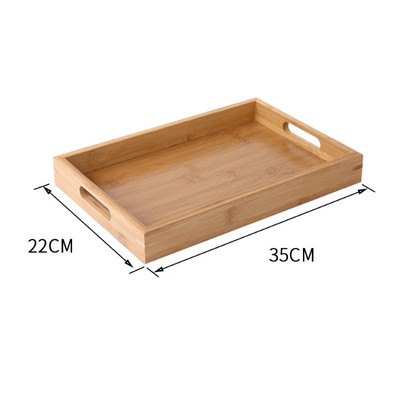 Bamboo Tray With Handle - By Boat