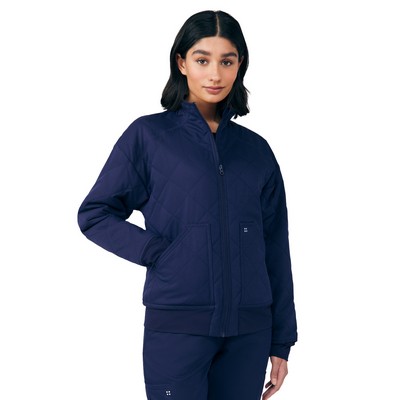 White Cross - VIBE - Women's Three-Pocket Scrub Jacket