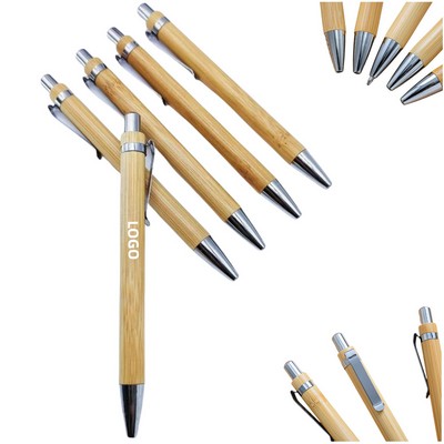 Bamboo Conference Retractable Ballpoint Pen