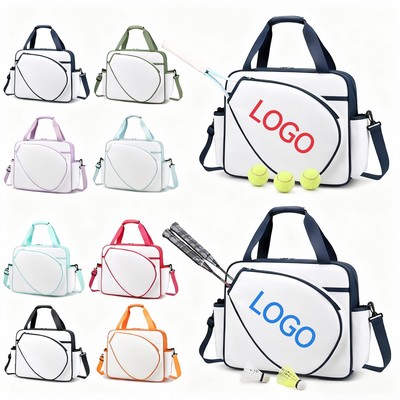 PU Leather Tennis Racket Shoulder Bag