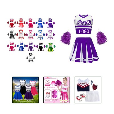 Vibrant Cheer Performance Outfit