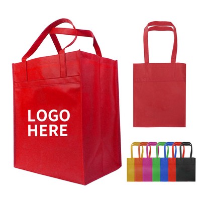 Durable Non-Woven Tote Bag with Plastic Base