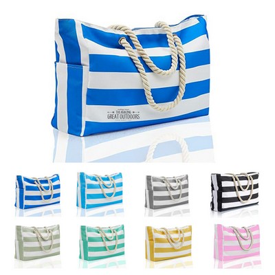Waterproof Sandproof Extra-Large Beach Tote Bag