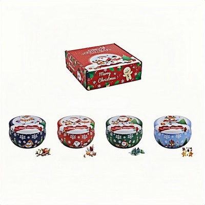 2025 Christmas Scented Soy Candle Gift Set for Holiday Party Decor