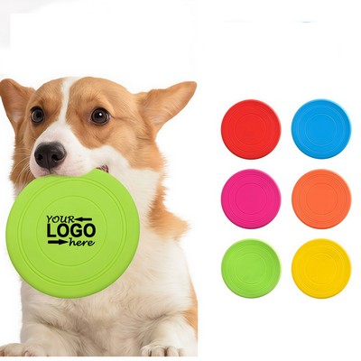 Pet Dog Flying Frisbee