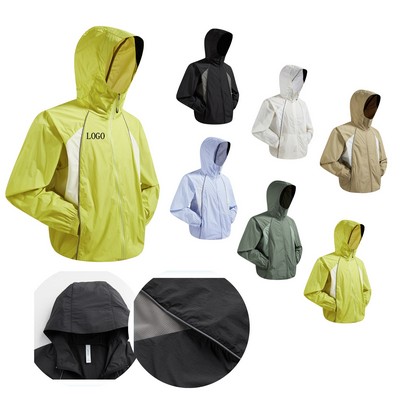 Breathable Unisex Sun Protection Jacket