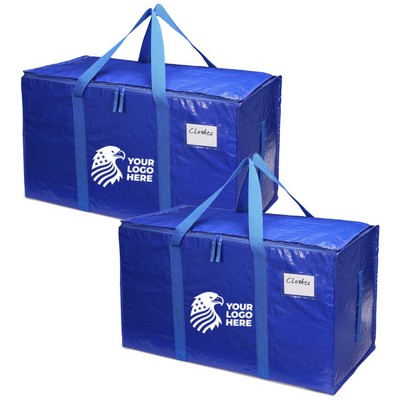 Extra Heavy Duty Zippered Moving Storage Bag Large