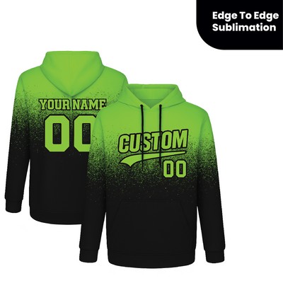 Dye Sublimated Hooded Sweatshirt