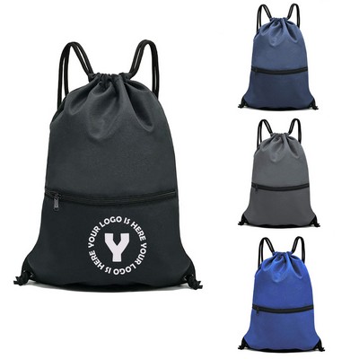 Drawstring Backpack Bag