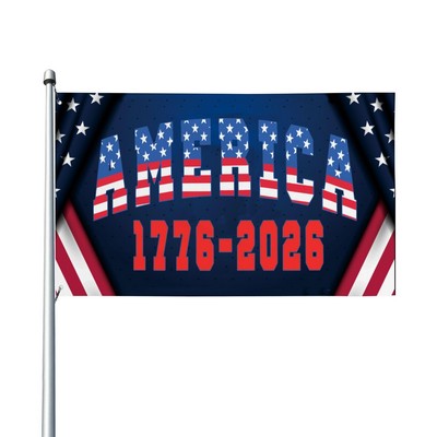USA 250th Anniversary Celebration Flag (3' x 5')
