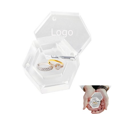 Transparent Ring Box