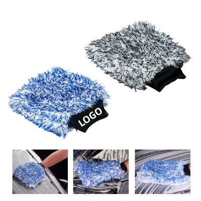 Coral Fleece Car Wash Mitt