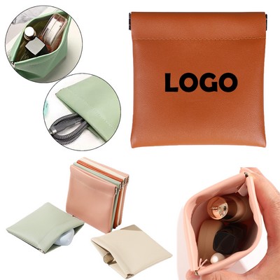 Snap Closure Mini Pouches