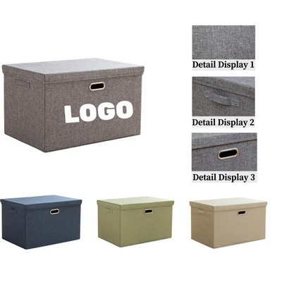 Cotton Linen Storage Bin