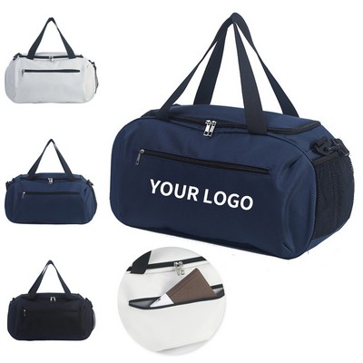 Water Resistant Oxford Duffel Travel Bag