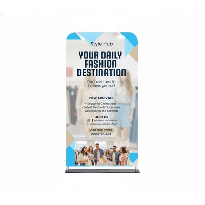 36" x 78" Ez Extend Stand (Graphic only)