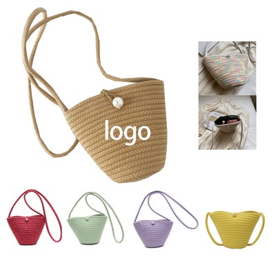 Cotton Woven Tote Bag