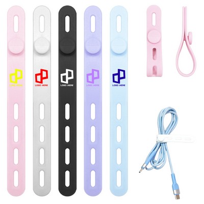 Silicone Cable Tie Organizer