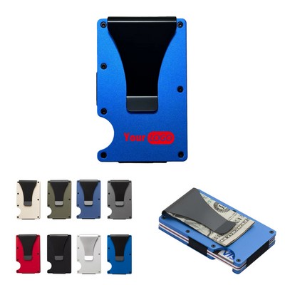 Aluminum Alloy RFID Card Wallets