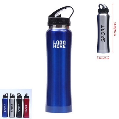 Stainless Steel Sports Water Bottle