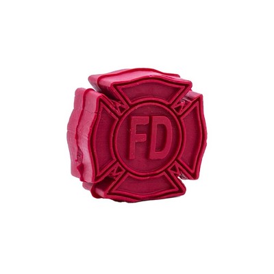 Pencil-Top Eraser Fire Department Shield