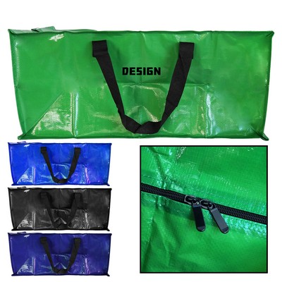 Heavy Duty Extra Large Moving Bag With Backpack Straps Storage Totes