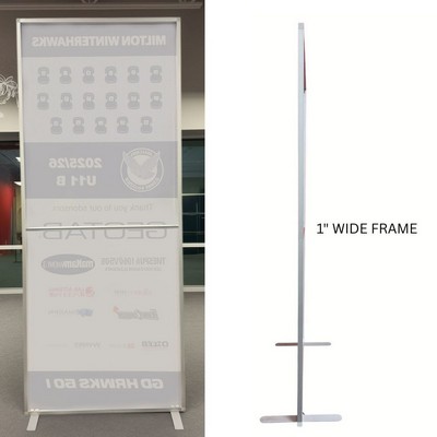 Hardware only for Frontlit SEG Fabric Banner Stand, 40"x96"