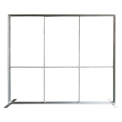 Hardware only for Frontlit SEG Fabric Floor Wall Kit, 10'x8', Graphics are not included