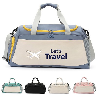 Large-Capacity Trolley Sleeve Travel Bag