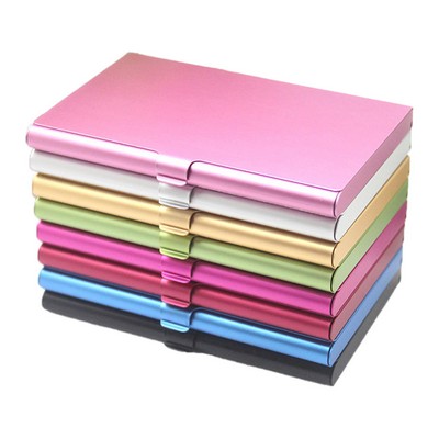 Aluminum Business Name Card Holder