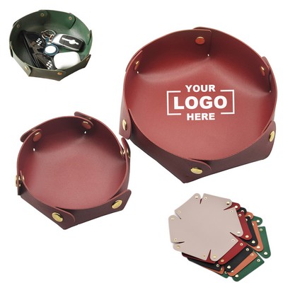 Leather Valet Trays