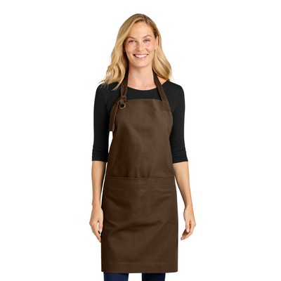Port Authority® Signature Heavy Twill Bib Apron