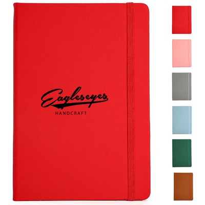 Hard Cover Notebook with Elastic Strap