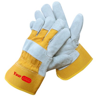 Cowhide welding gloves