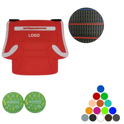 PU Leather Round Coaster