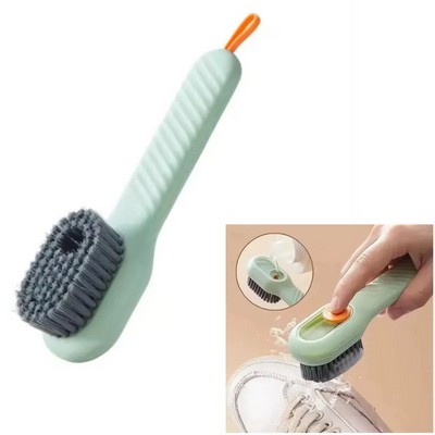 Liquid Dispensing Shoe Brush