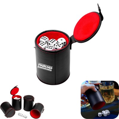 Leather Dice Games Cup