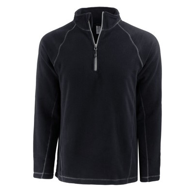Clique Powder Recycled Fleece Mens Quarter Zip Pullover