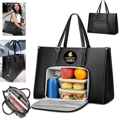 Stylish 15.6" Insulated Laptop Lunch Tote