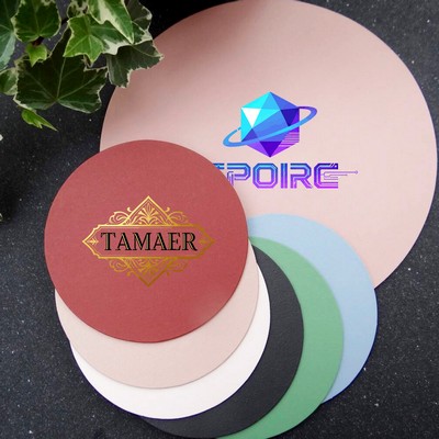 Promotional 4" Round Foam Coaster