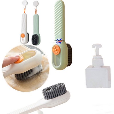 Multi-functional Liquid Dispensing Shoe Brush