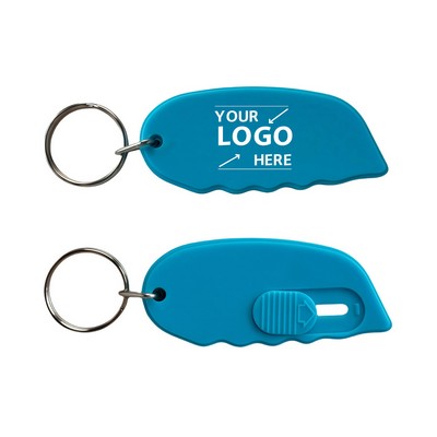 Mini Retractable Keychain Tool Knife