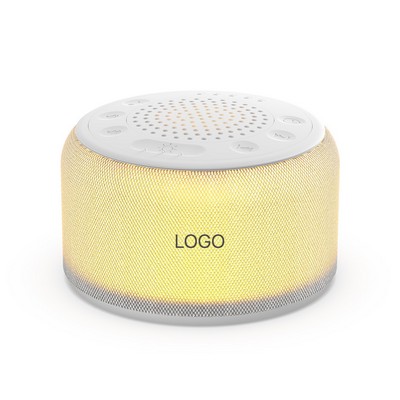 Multi-functional Smart White Noise Machine 4-in-1 Sleep Aid Therapy Device 7-Color Ambient Light