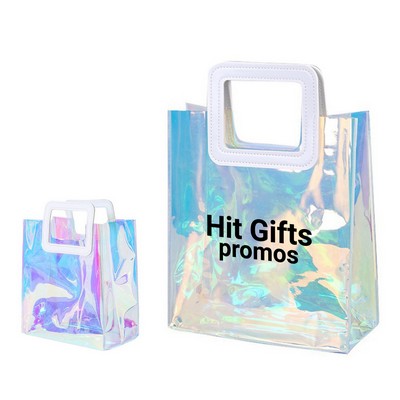 Iridescent Clear Tote Bag