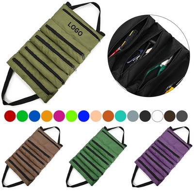 Versatile Roll-Up Organizer for Tools